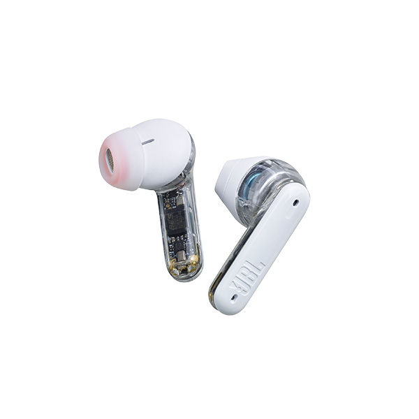 هندزفری جی‌بی‌ال مدل Flex Ghost Edition JBL Tune Flex Ghost Edition White Ghost Handsfree