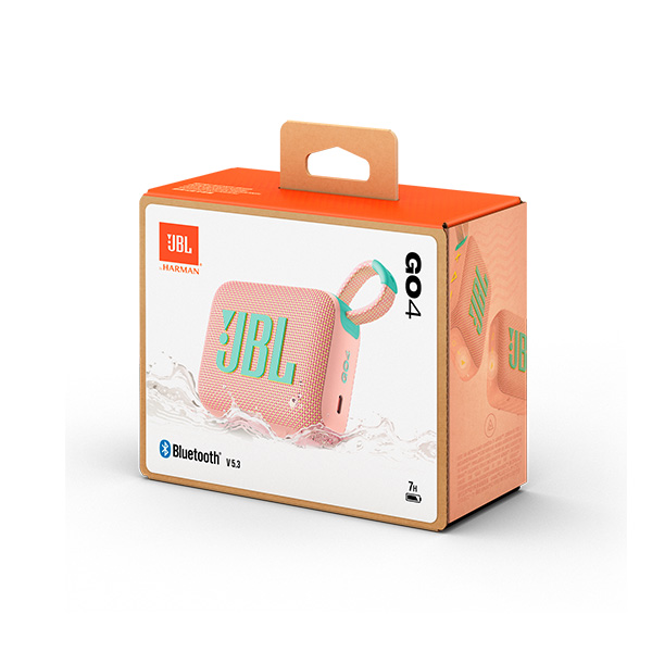 اسپیکر جی‌بی‌ال مدل GO 4 JBL Go 4 Pink Speaker