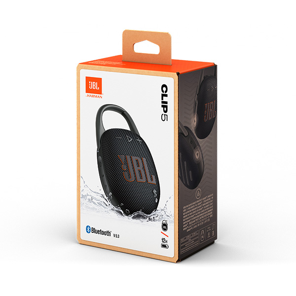 اسپیکر جی‌بی‌ال مدل Clip 5 JBL Clip 5 Black Speaker