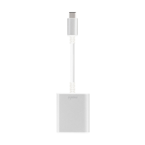 مبدل موشی مدل USB-C to VGA Moshi USB-C to VGA Silver Adapter