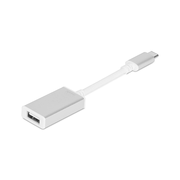 مبدل موشی مدل USB-C to USB-A Moshi USB-C to USB-A Silver Adapter