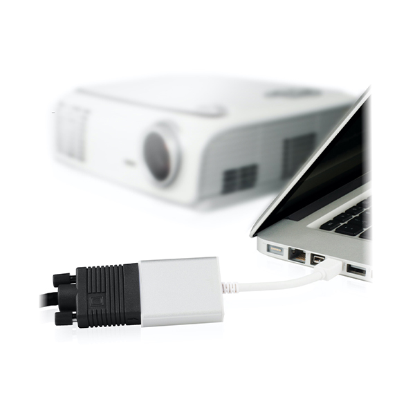 مبدل موشی مدل Mini Display Port to VGA Moshi Mini Display Port to VGA Silver Adapter