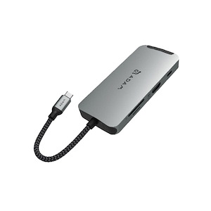 مبدل آدام المنتس مدل CASA Hub A08 Adam Elements CASA Hub A08 Grey Adapter