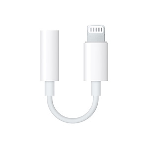 مبدل اپل مدل Lightning to 3.5mm Jack Apple Lightning to 3.5mm Headphone Jack Adapter