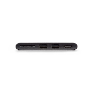 مبدل موشی مدل USB-C Multimedia Moshi USB-C Multimedia Titanium Gray Adapter