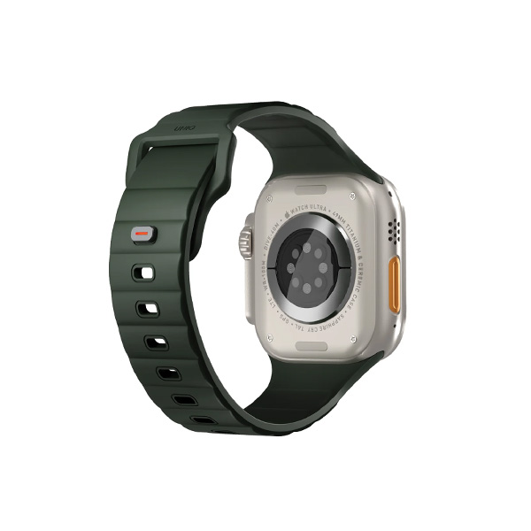 بند اپل‌واچ یونیک مدل Stride سایز 42/44/45/49 میلی‌متری Uniq Stride Moss Green Apple Watch 45mm Band