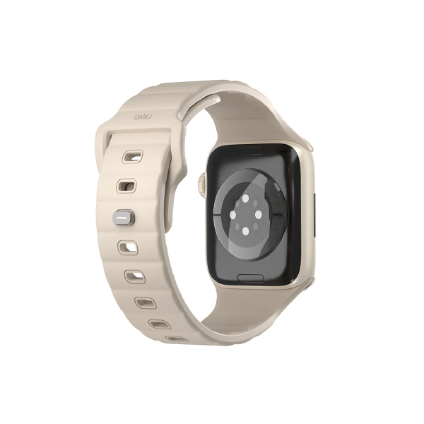 بند اپل‌واچ یونیک مدل Stride سایز 42/44/45/49 میلی‌متری Uniq Stride Pale Khaki Apple Watch 45mm Band