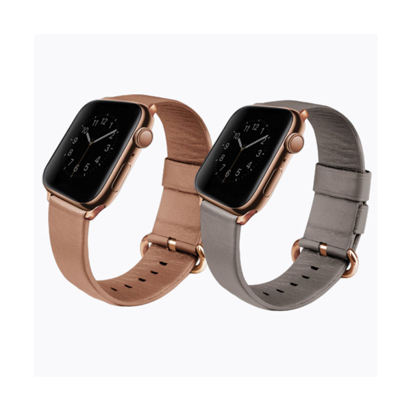 بند اپل‌واچ یونیک مدل Mondian سایز 38/40/41 میلی‌متری Uniq Mondain Dark Salmon Apple Watch 41mm Band