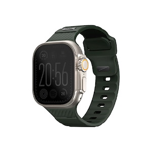 بند اپل‌واچ یونیک مدل Stride سایز 42/44/45/49 میلی‌متری Uniq Stride Moss Green Apple Watch 45mm Band