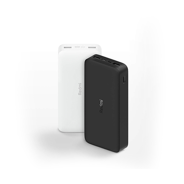 پاوربانک شیائومی مدل Redmi ظرفیت 20000 میلی‌آمپر Xiaomi Redmi 20000mAh Black PowerBank