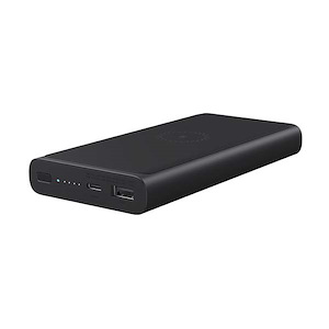 پاوربانک شیائومی مدل Mi Wireless ظرفیت 10000 میلی‌آمپر Xiaomi Mi Wireless 10000mAh Black PowerBank