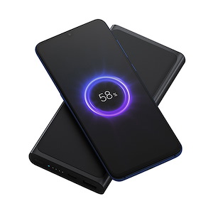 پاوربانک شیائومی مدل Mi Wireless ظرفیت 10000 میلی‌آمپر Xiaomi Mi Wireless 10000mAh Black PowerBank