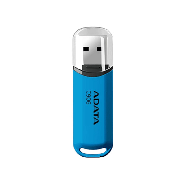 فلش مموری ای‌دیتا مدل C906 ظرفیت 64 گیگابایت Adata C906 64GB Blue USB Flash Drive