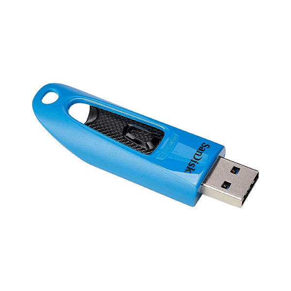 فلش مموری سندیسک مدل Ultra ظرفیت 64 گیگابایت SanDisk Ultra 64GB Blue USB Flash Drive