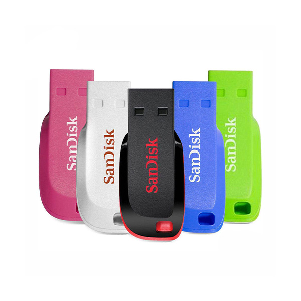 فلش مموری سندیسک مدل Cruzer Blade ظرفیت 16 گیگابایت SanDisk Cruzer Blade 16GB Black USB Flash Drive