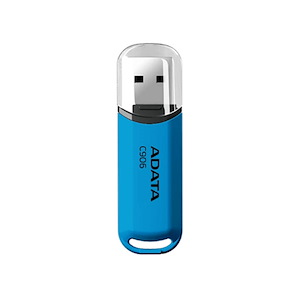 فلش مموری ای‌دیتا مدل C906 ظرفیت 64 گیگابایت Adata C906 64GB Blue USB Flash Drive