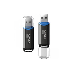 فلش مموری ای‌دیتا مدل C906 ظرفیت 32 گیگابایت Adata C906 32GB Black USB Flash Drive