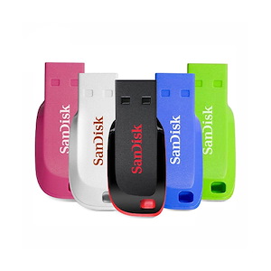 فلش مموری سندیسک مدل Cruzer Blade ظرفیت 16 گیگابایت SanDisk Cruzer Blade 16GB Pink USB Flash Drive