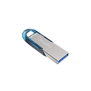 فلش مموری سندیسک مدل Ultra Flair ظرفیت 32 گیگابایت SanDisk Ultra Flair 32GB Blue USB Flash Drive