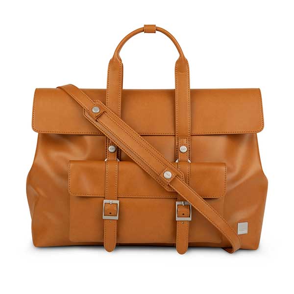 کیف موشی مدل Treya Lite Convertible Satchel Moshi Treya Lite Convertible Satchel Caramel Brown Bag