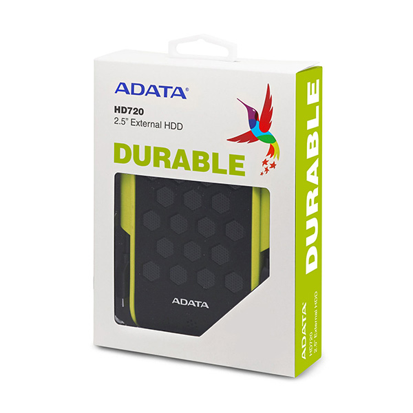 هارد اکسترنال ای‌دیتا مدل HD720 ظرفیت 1 ترابایت Adata HD720 1TB Green External Hard Drive