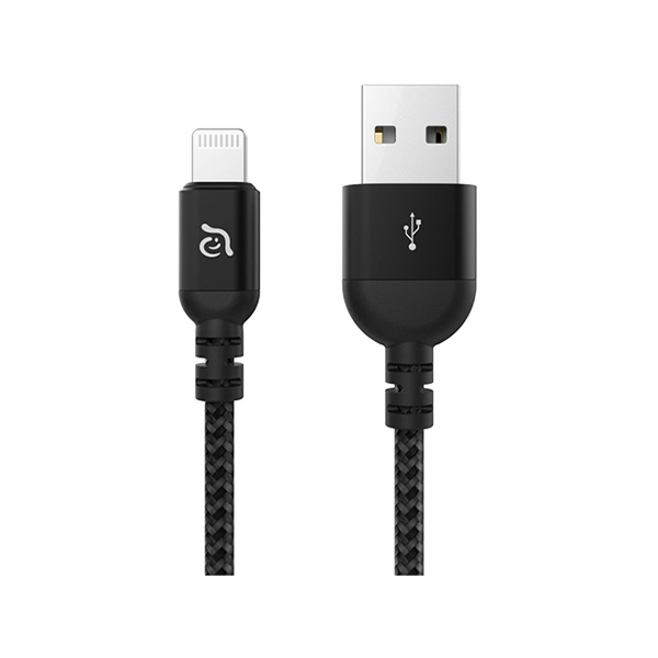 کابل آدام المنتس PeAk III USB to Lightning طول 1.2 متر ADAM elements PeAk III USB to Lightning Cable Black - 1.2m