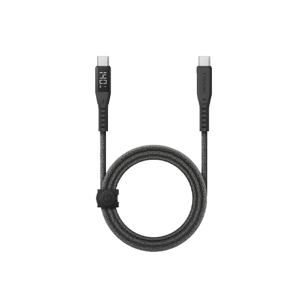 Energea Flow with Display USB-C Cable Black - 1.5M Energea Flow with Display USB-C Cable Black - 1.5M