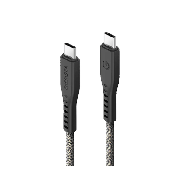 Energea Flow USB3.2 Gen2 USB-C Cable Black - 30CM Energea Flow USB3.2 Gen2 USB-C Cable Black - 30CM