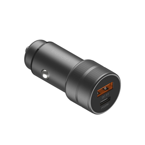 شارژر فندکی انرجیا AluDrive Energea AluDrive PD20  Gunmetal Adapter