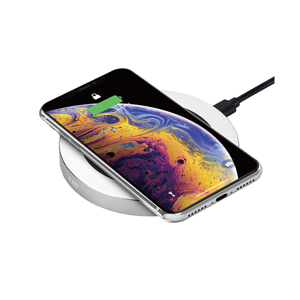 شارژر بی‌سیم جاست موبایل مدل AluBase Just Mobile AluBase Charging Pad Wireless Charger