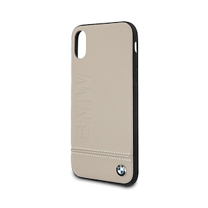 قاب آیفون X/XS سی‌جی موبایل مدل BMW Leather CG Mobile BMW Leather Beige iPhone X/XS Case