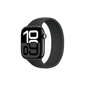 ساعت هوشمند اپل مدل Series 10 Aluminum 46mm Apple Watch Series 10 GPS Jet Black Aluminum 46mm Black Sport Band Smart Watch