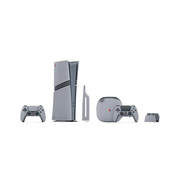 کنسول بازی سونی مدل PlayStation 5 Pro Limited Edition Bundle ظرفیت 2 ترابایت Sony PlayStation 5 Pro 2TB 30th Anniversary Limited Edition Bundle Console