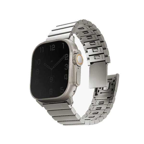 خرید آنلاین Uniq Strova Mag Silver Apple Watch 45mm Band