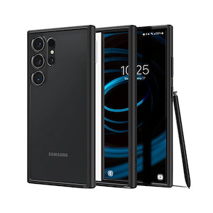 قاب گلکسی S24 Ultra اسپیگن مدل Ultra Hybrid Spigen Ultra Hybrid Matte Black Galaxy S24 Ultra Case