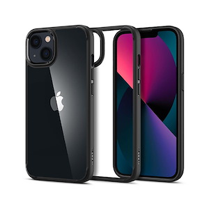 قاب آیفون 13 اسپیگن مدل Ultra Hybrid Spigen Ultra Hybrid Matte Black iPhone 13 Case