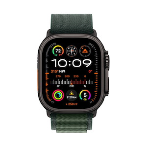 اپل‌واچ اولترا تیتانیوم مشکی 2023 Alpine Loop سایز 49mm