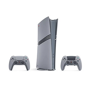 کنسول بازی سونی مدل PlayStation 5 Pro Limited Edition Bundle ظرفیت 2 ترابایت Sony PlayStation 5 Pro 2TB 30th Anniversary Limited Edition Bundle Console