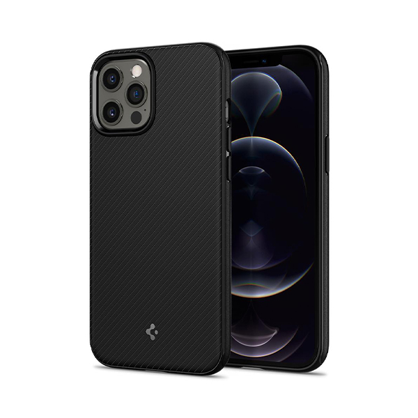 قاب آیفون 12/12Pro اسپیگن مدل Mag Armor Spigen Mag Armor Matte Black iPhone 12/12 Pro Case