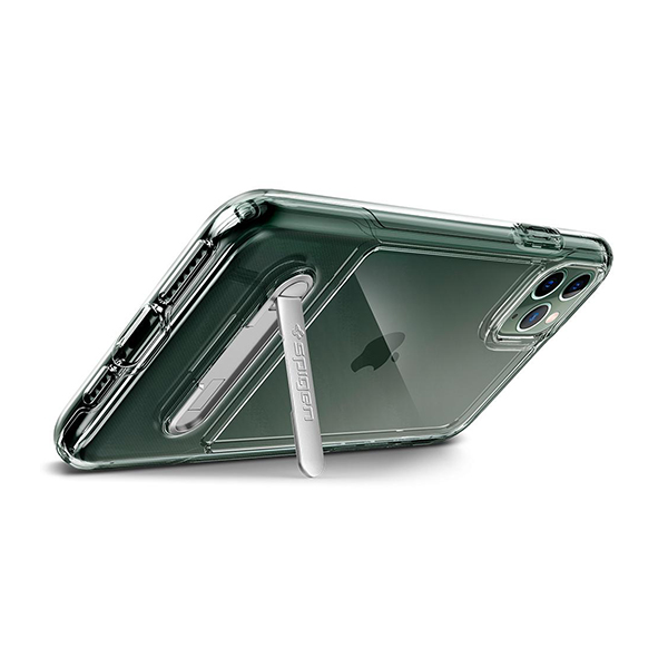 قاب آیفون 11Pro Max اسپیگن مدل Slim Armor Essential S Spigen Slim Armor Essential S Crystal Clear iPhone 11 Pro Max Case