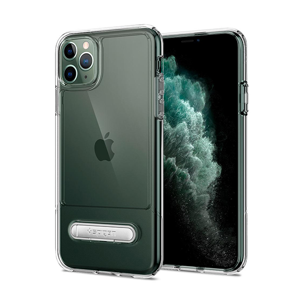 قاب آیفون 11Pro Max اسپیگن مدل Slim Armor Essential S Spigen Slim Armor Essential S Crystal Clear iPhone 11 Pro Max Case