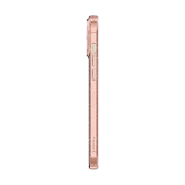 قاب آیفون 12Pro Max اسپیگن مدل Liquid Crystal Glitter Spigen Liquid Crystal Glitter Rose Quartz iPhone 12 Pro Max Case