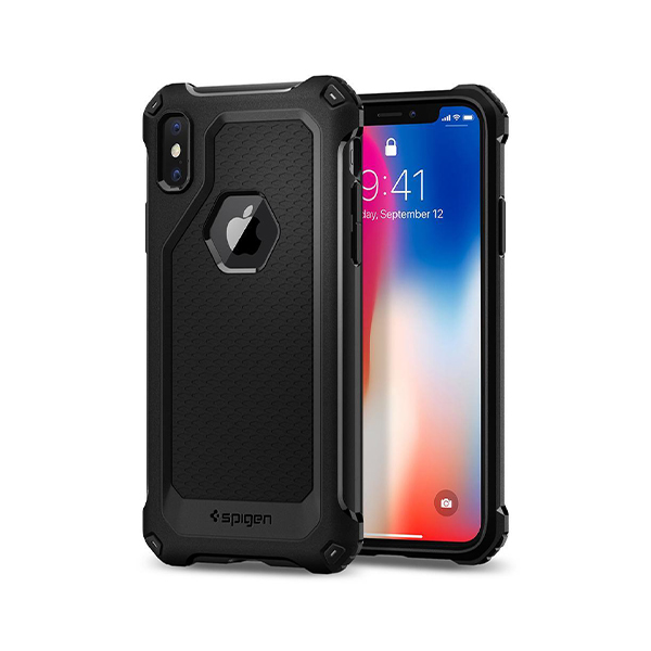 قاب آیفون X/XS اسپیگن مدل Rugged Armor Spigen Rugged Armor Extra Black iPhone X/XS Case