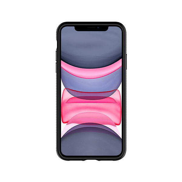 قاب آیفون 11 اسپیگن مدل Liquid Air Spigen Liquid Air Matte Black iPhone 11 Case