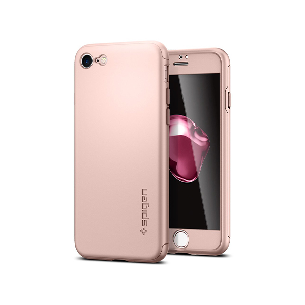 قاب آیفون 7/8/SE اسپیگن مدل Air Fit 360 Spigen Air Fit 360 Rose Gold iPhone 7/8/SE Case