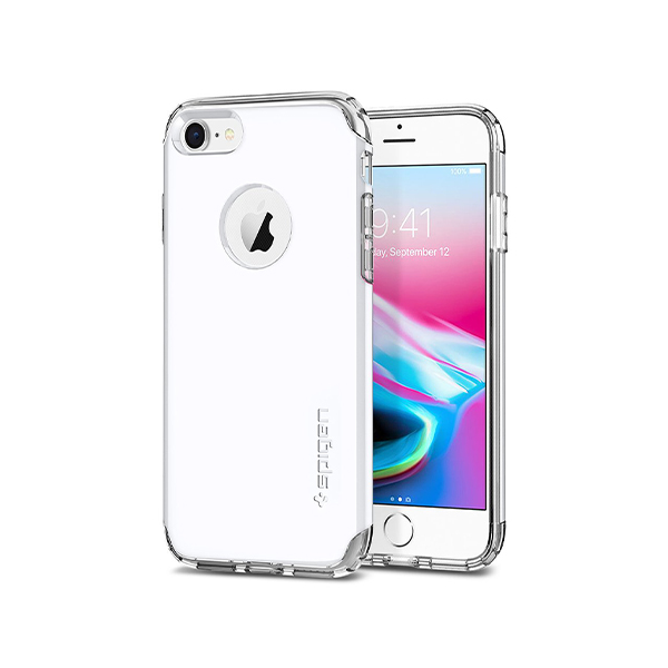 قاب آیفون 7/8 اسپیگن مدل Hybrid Armor Spigen Hybrid Armor Jet White iPhone 7/8 Case