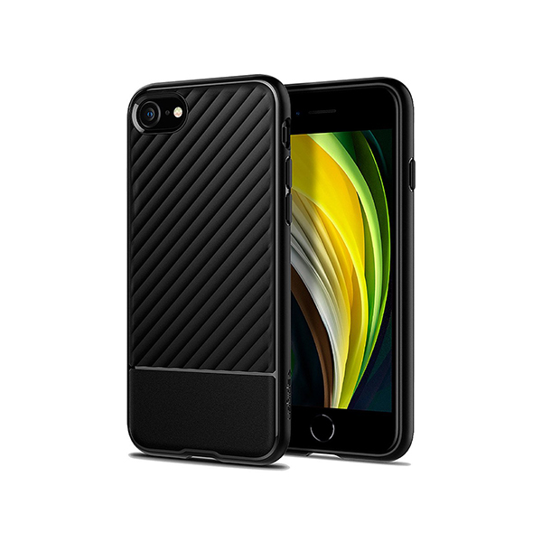 قاب آیفون 7/8/SE اسپیگن مدل Core Armor Spigen Core Armor Matte Black iPhone 7/8/SE Case