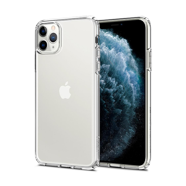 قاب آیفون 11Pro Max اسپیگن مدل Liquid Crystal Spigen Liquid Crystal Crystal Clear iPhone 11 Pro Max Case