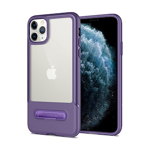 قاب آیفون 11Pro Max اسپیگن مدل Slim Armor Essential S Spigen Slim Armor Essential S Purple iPhone 11 Pro Max Case