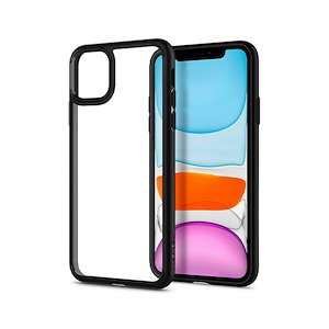 قاب آیفون 11 اسپیگن مدل Ultra Hybrid Spigen Ultra Hybrid Matte Black iPhone 11 Case